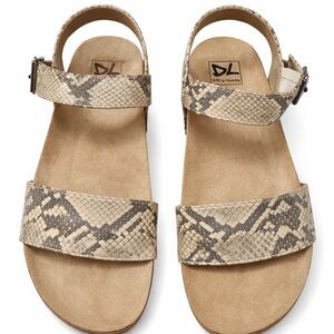 Snakeskin Pattern Sandals